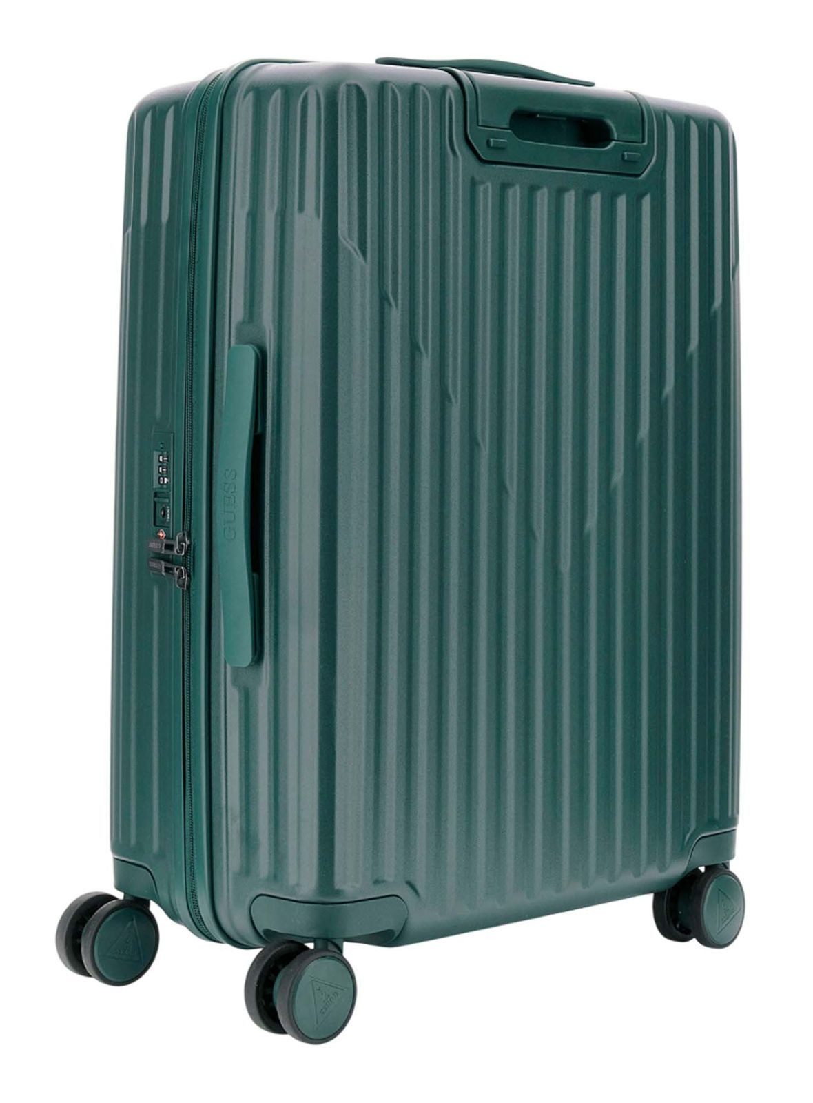 Guess Hartschalen-Trolley Trolley, 4 Rollen günstig online kaufen