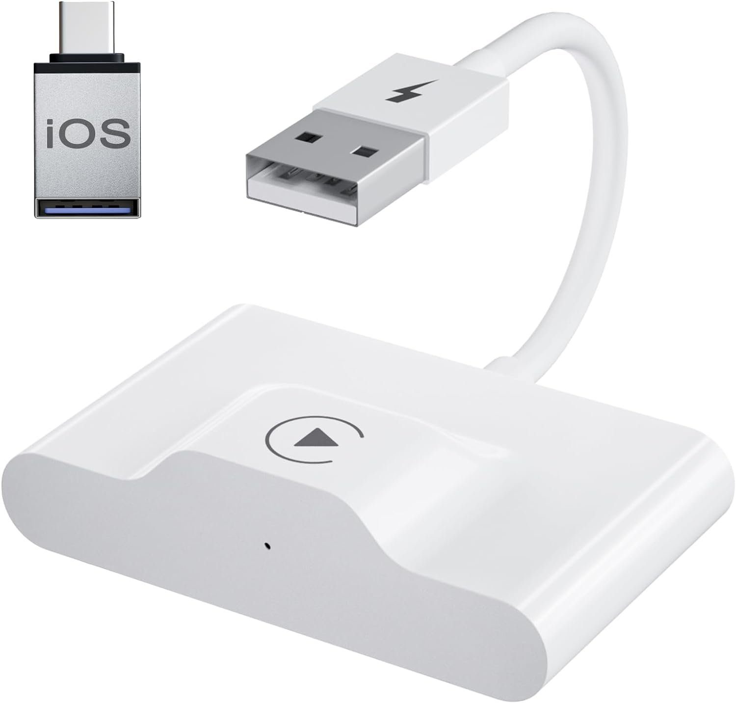 Kaufe Carplay-Wireless-Adapter für OEM-Kabel mit kabellosem Carplay-Multimedia-Smart-Connect-Zubehör,  AI-Box, USB-Plug-and-Play, nur für iPhone