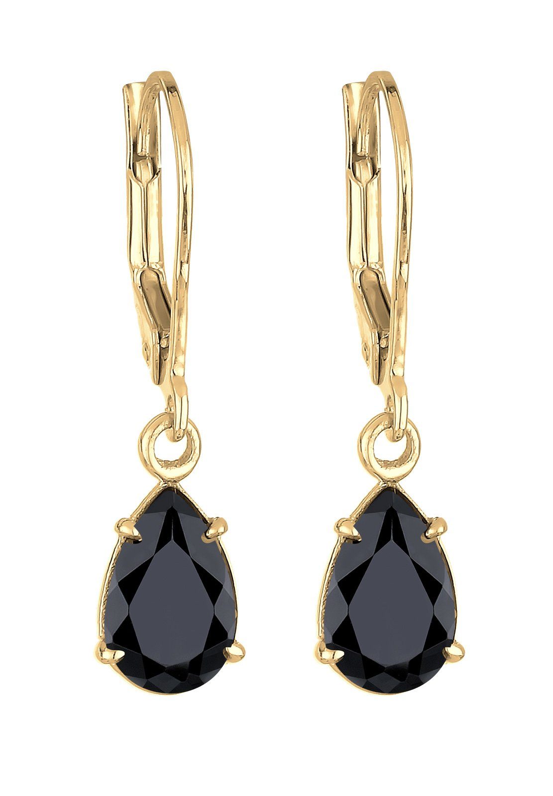 Elli Premium Paar Ohrhänger Tropfen mit Kristallen von Swarovski® 925 Silbe günstig online kaufen