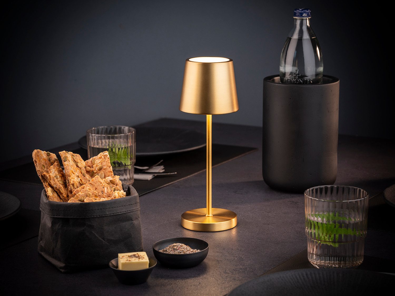 APS LED Tischleuchte "MERLE MINI" Kabellose günstig online kaufen