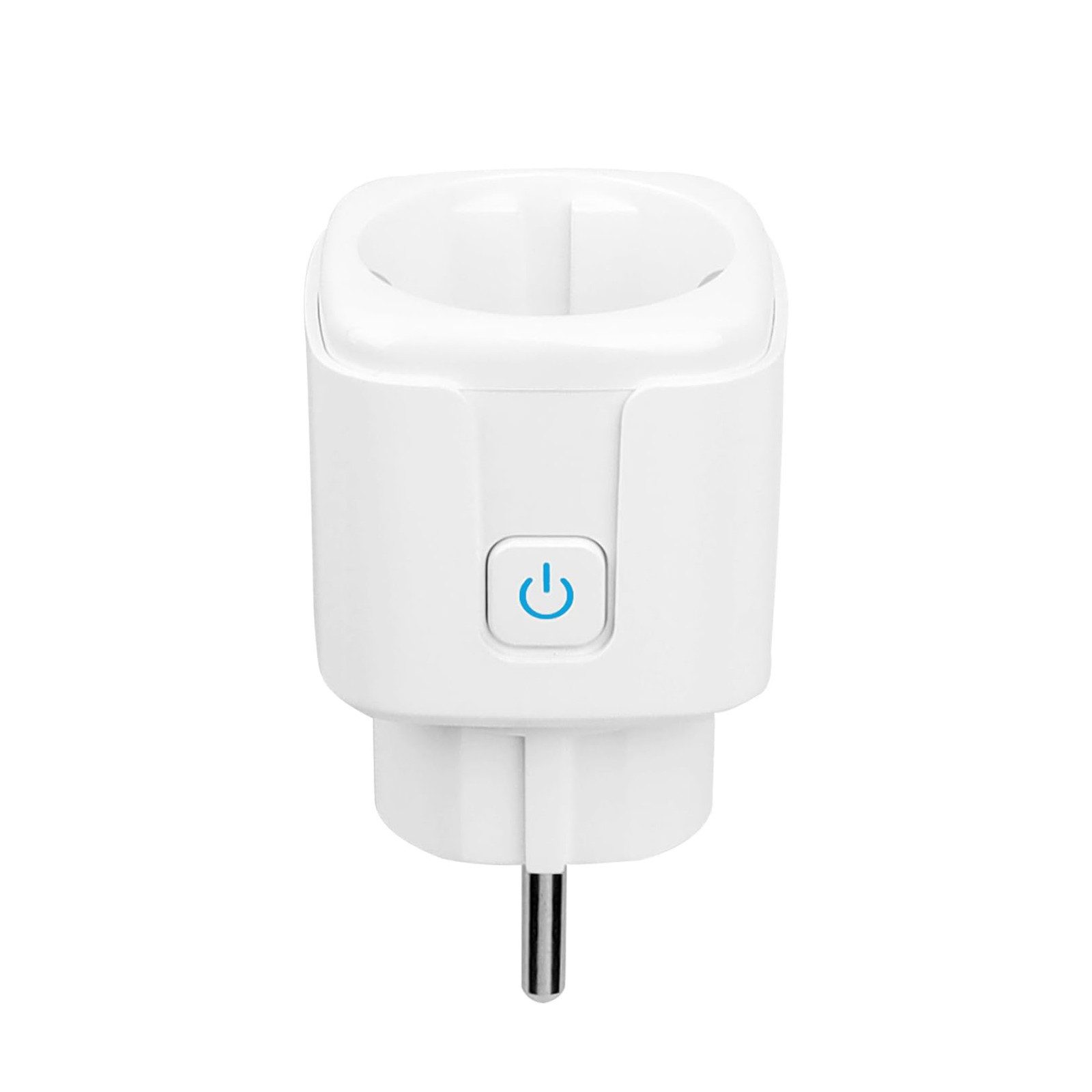 BlingBin WLAN-Steckdose WLAN Smart Steckdose mit Strommessung,WiFi Steckdose 16A, max. 3680,00 W, 1er Set, 1-St., 1 Stück, SmartLife APP Fernsteuerung, 2,4GHz funksteckdose