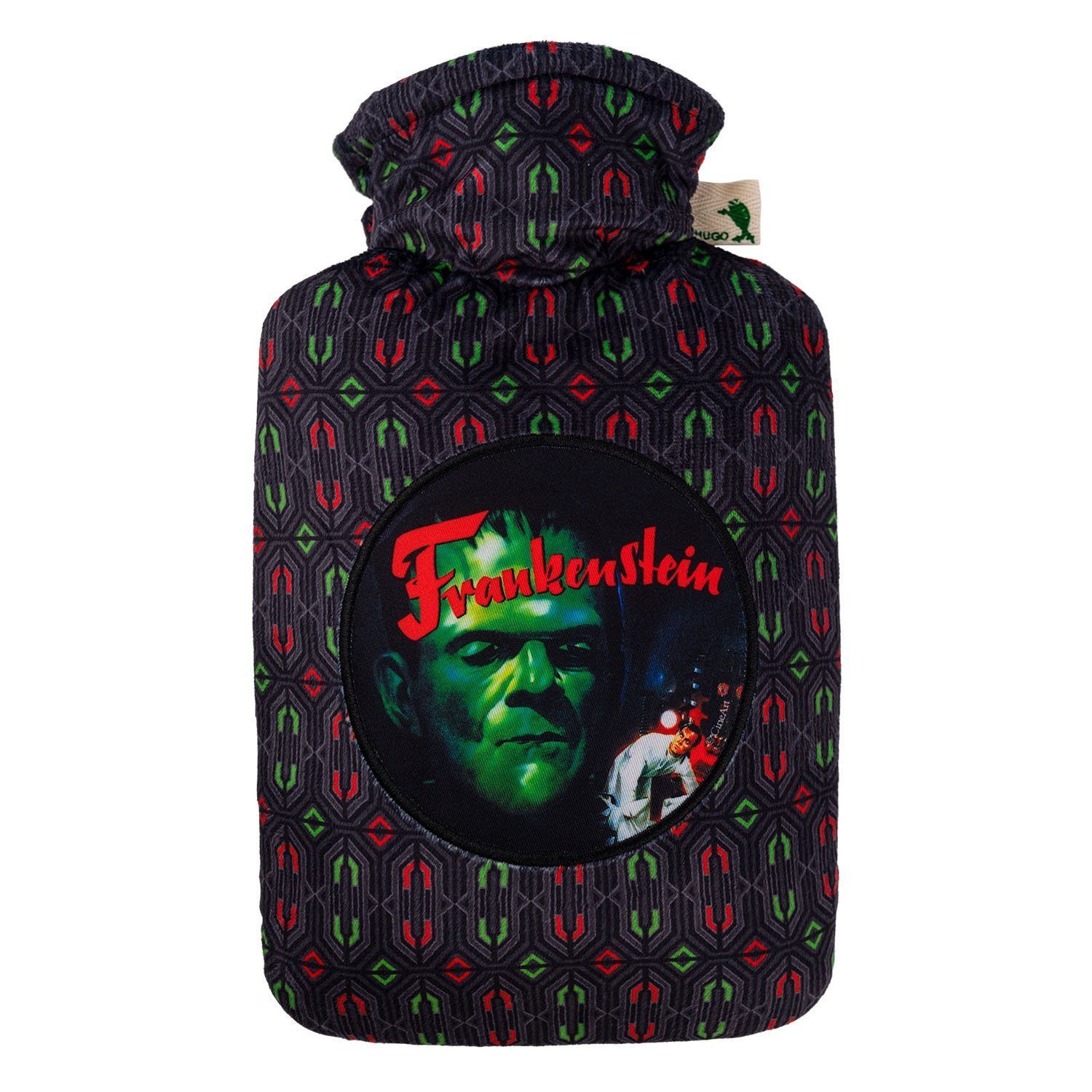 Hugo Frosch Wärmflasche 1,8 l Klassik Made in Germany mit Nickibezug "Movie Klassiker", Made in Germany, langlebig, auslaufsicher, waschbarer Bezug