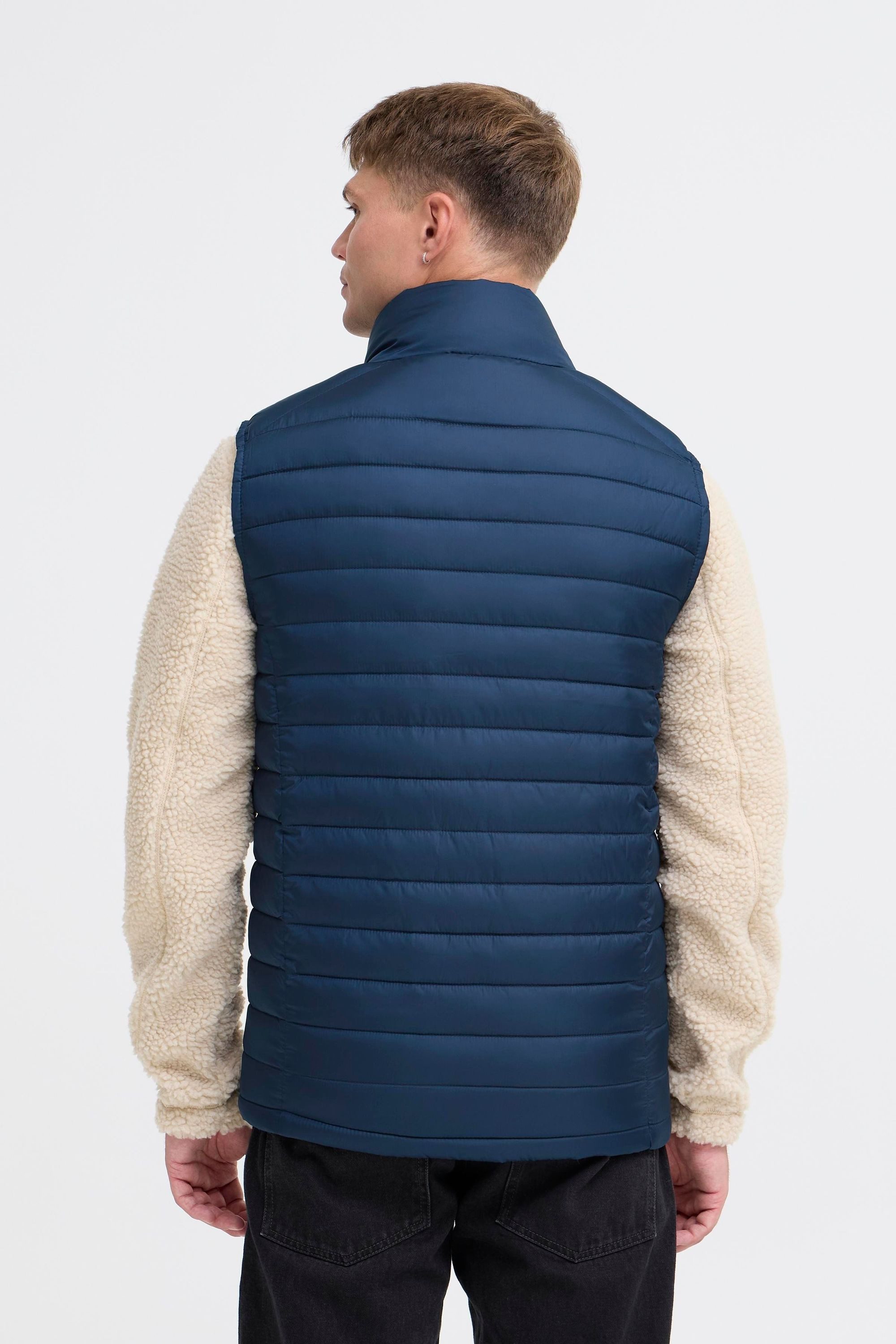 Blend Steppweste BHMRomic Stilvolle Basic Steppweste mit Taschen