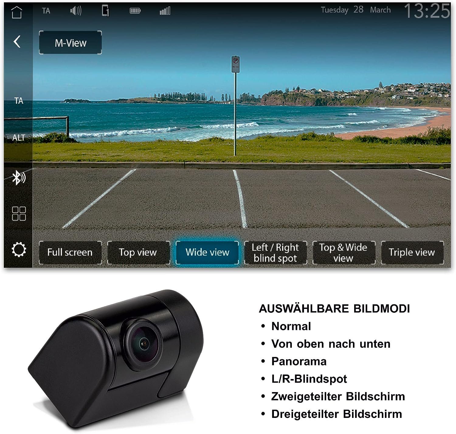 Multi-View Camera - Rückfahrkamera Zenec Rear ZE-RVC80MV Zenec