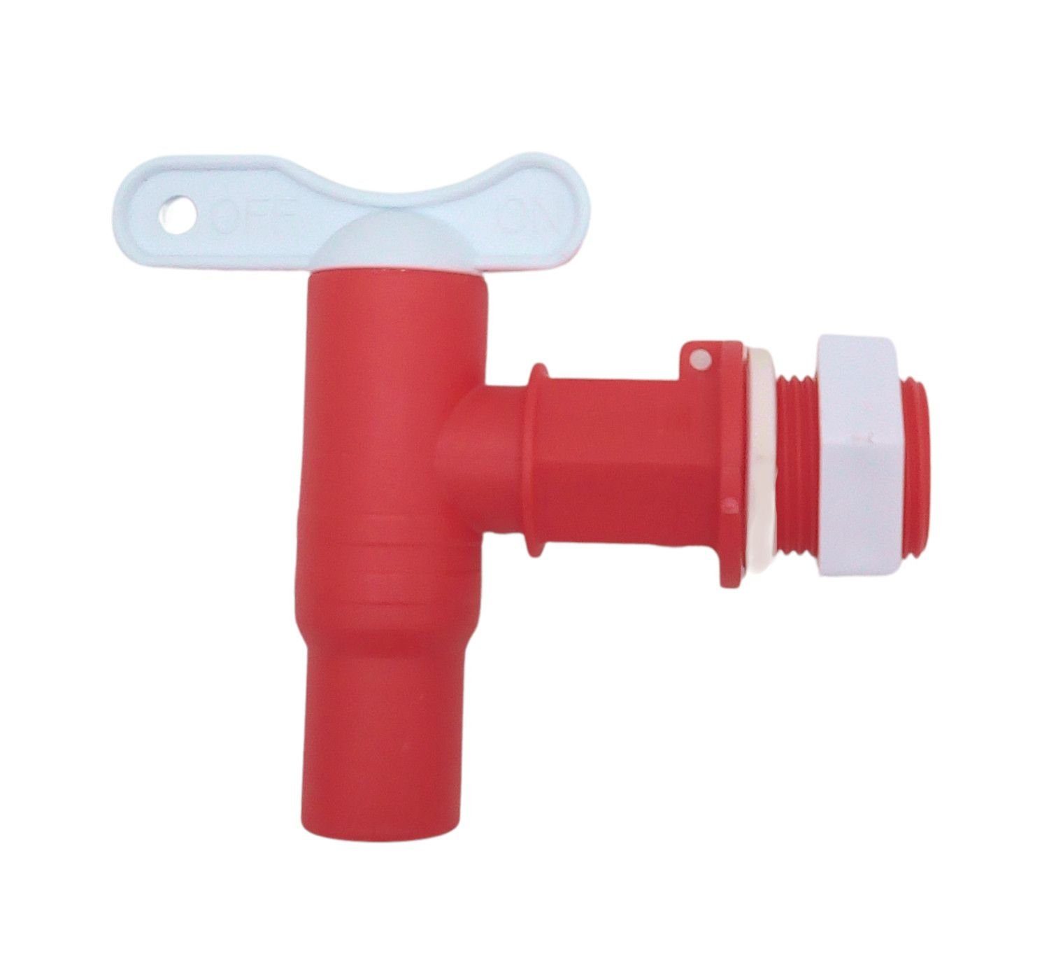 Stefanplast Auslaufventil Auslaufhahn für Regentonne Ablaufhahn Wasserhahn Regenfass 3/4"