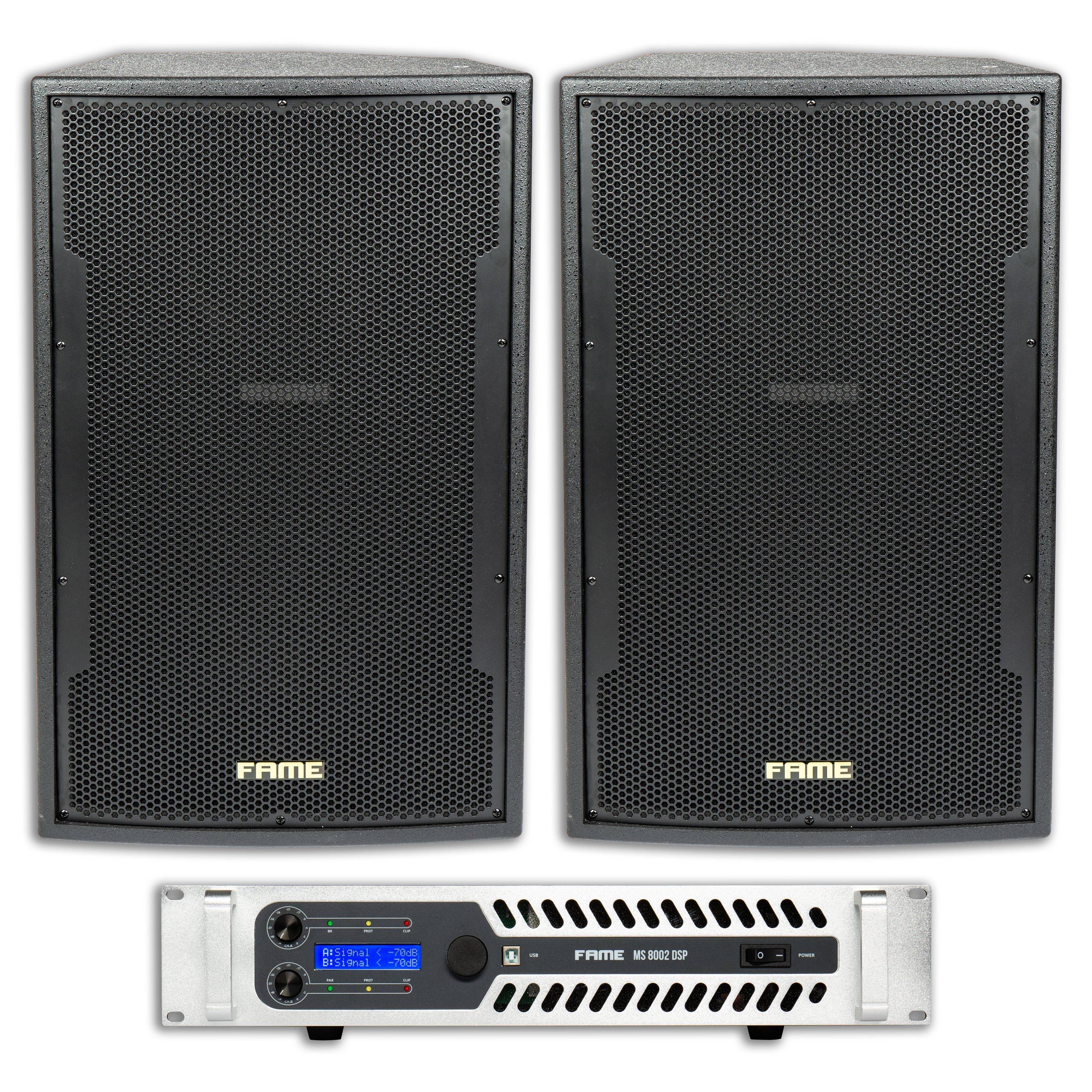FAME Mikrofon, MS-PRO S45 DS Basic Set - Gesangsmikrofon-Set