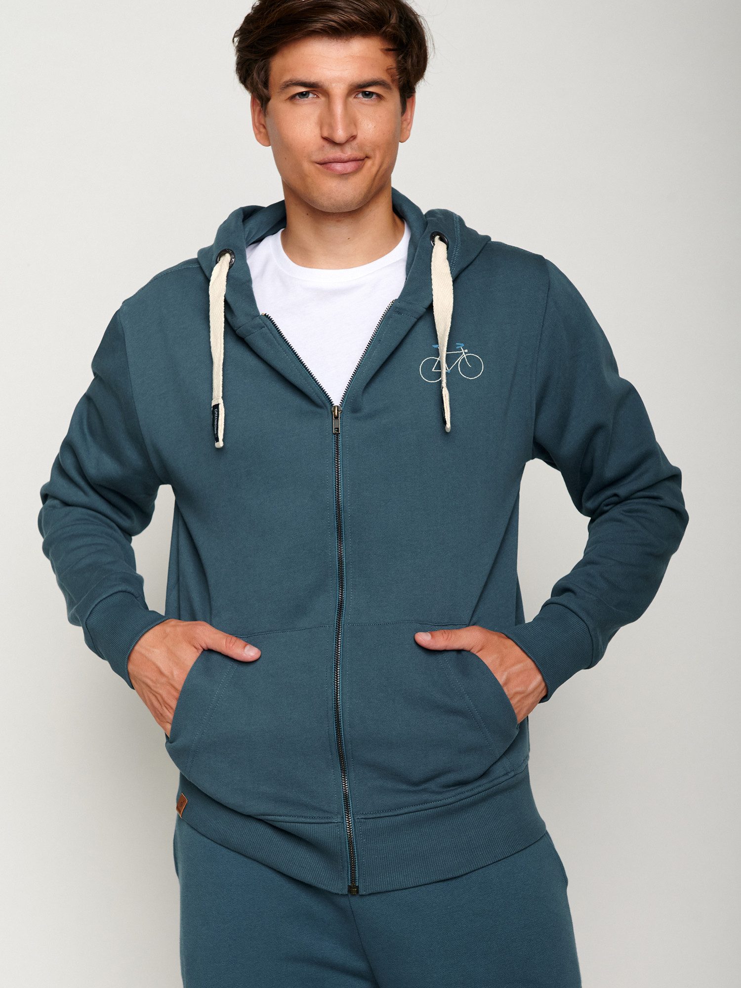 GreenBomb Sommerjacke Rank Bike Single Motiv Fahrrad nomapping