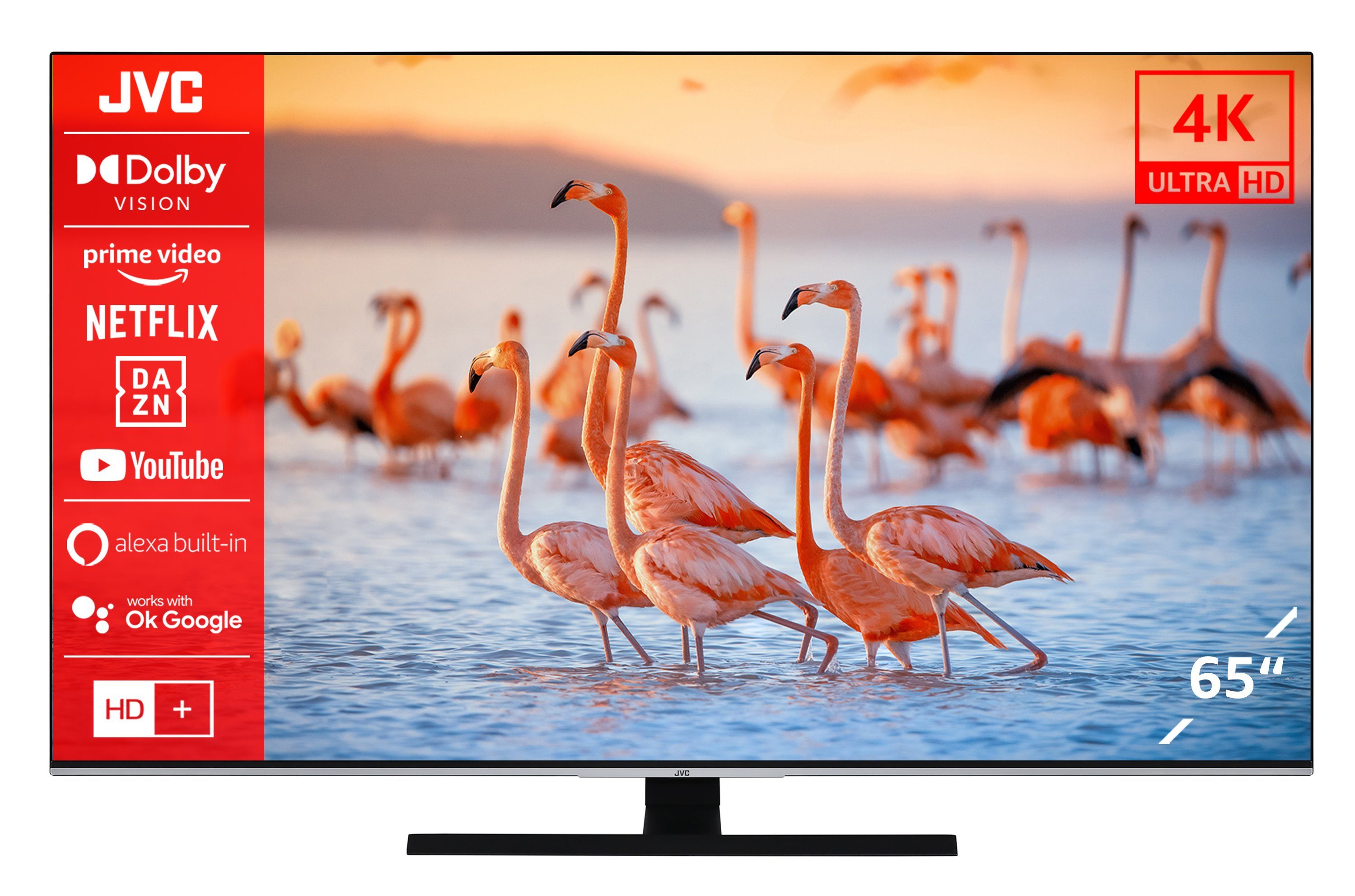 JVC LT-65VU8156 LED-Fernseher (164 cm/65 Zoll, 4K Ultra HD, Smart-TV) | Fernseher & Zubehör