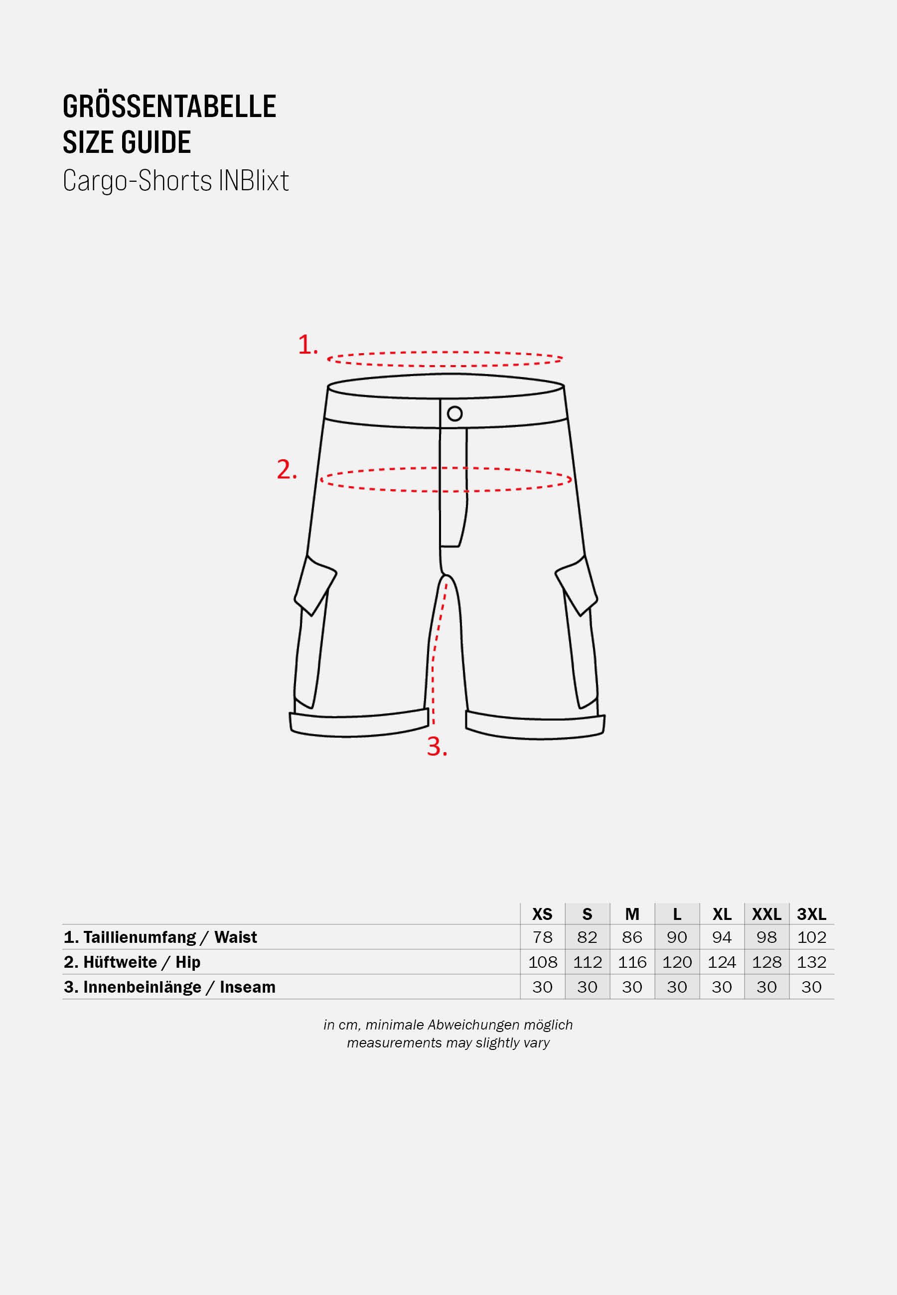 INDICODE Cargoshorts Herren Blixt Cargo Shorts Herrenshorts aus 100 % Baumwolle, inkl. Gürtel – Bild 5 von 5