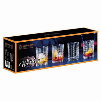 Nachtmann Whiskyglas »Square Whiskygläser 345 ml 4er Set«, Glas