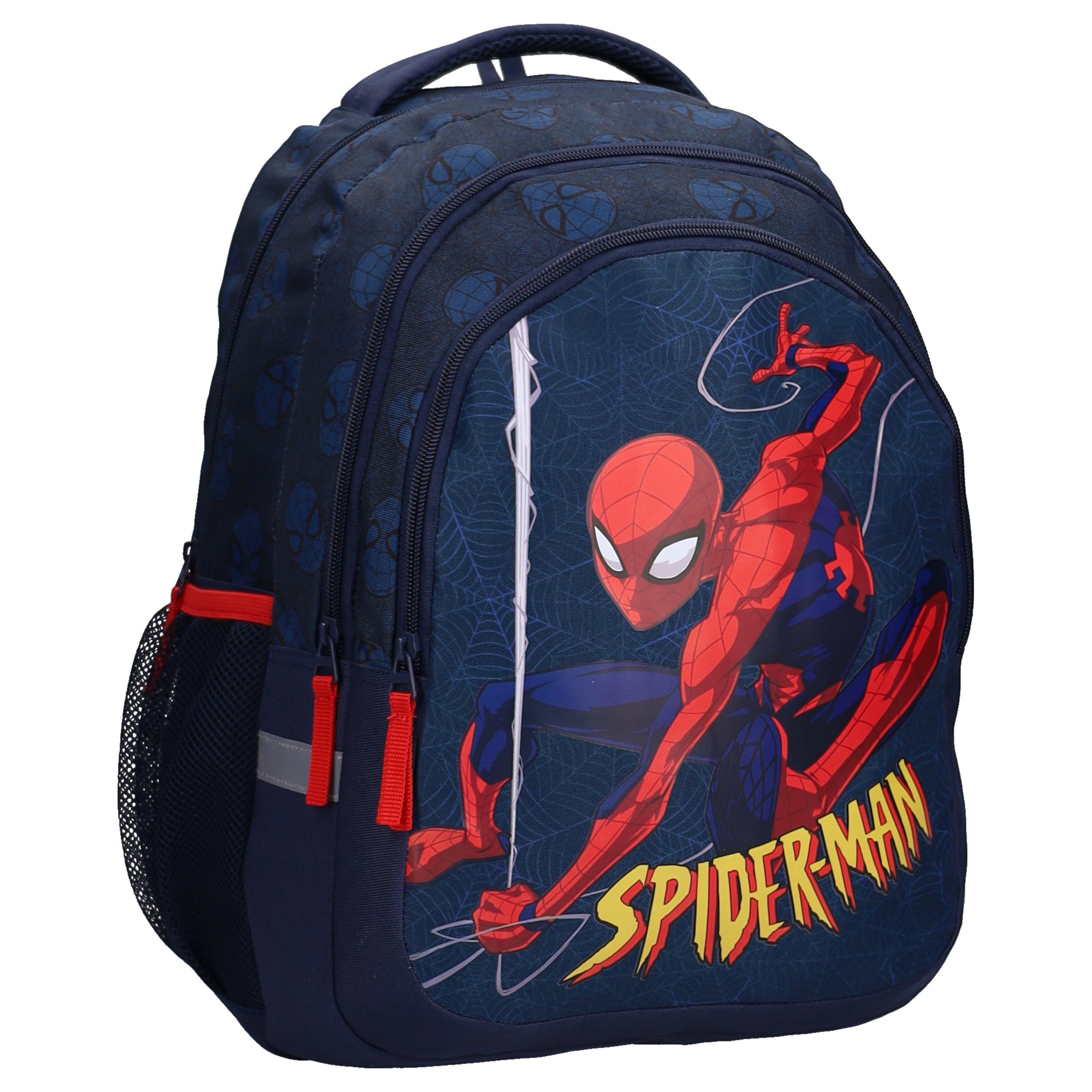Spiderman Kinderrucksack Web Hero 34,8 L mit 2 Fächern für Schule Sport und Reisen