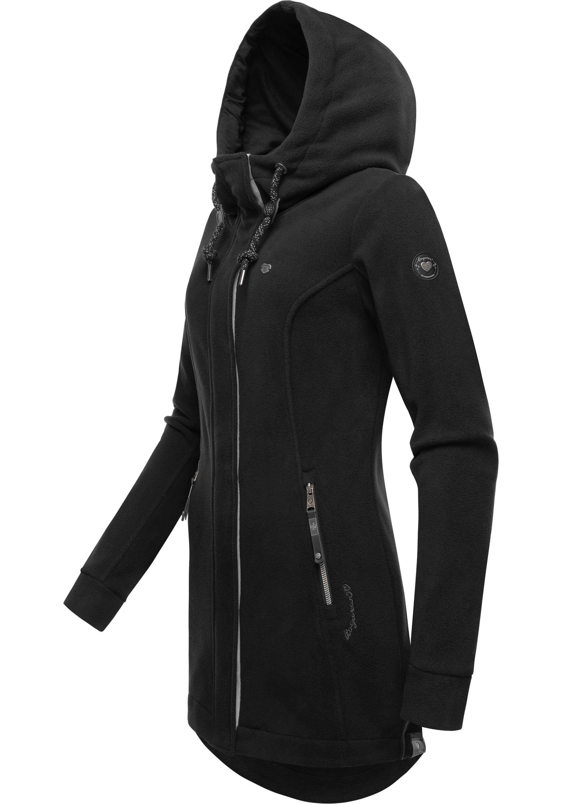 Ragwear Parka Letti Fleece Sportliche Damen Fleecejacke mit Kapuze günstig online kaufen