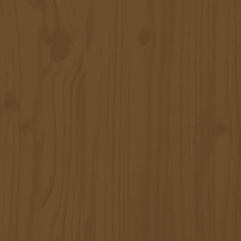 vidaXL Gartenstuhl 40x36x45 cm (2 Kiefer Honigbraun Honigbraune Gartenhocker Stk. Honigbraune Kiefer Kiefer 2 St) | Massivholz