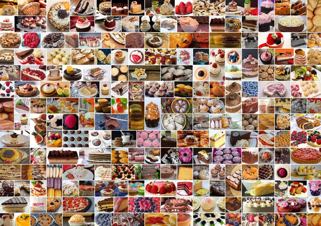 Puzzle Collage - Kuchen
