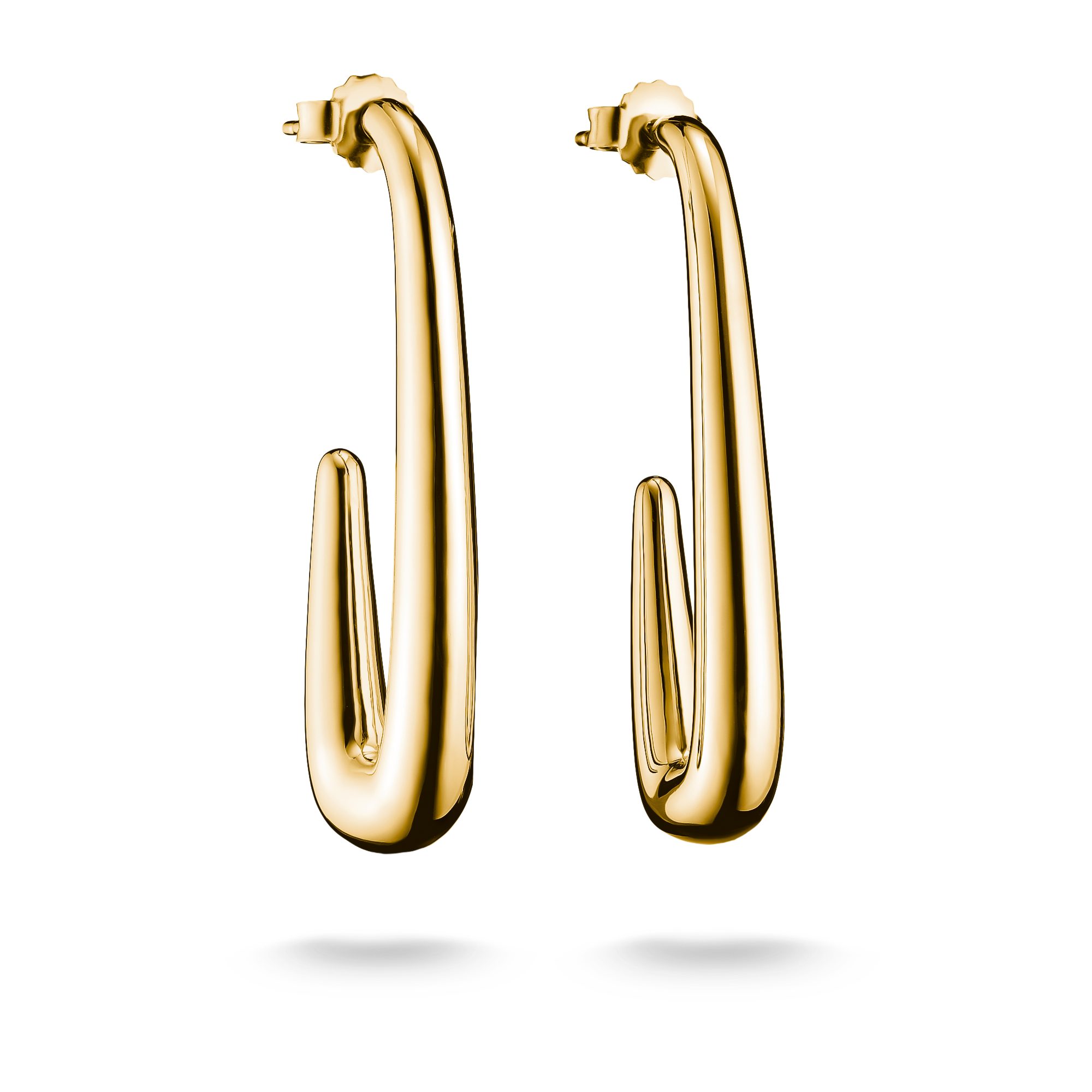 THOMAS SABO Paar Creolen Hook Creolen gelbgoldfarben