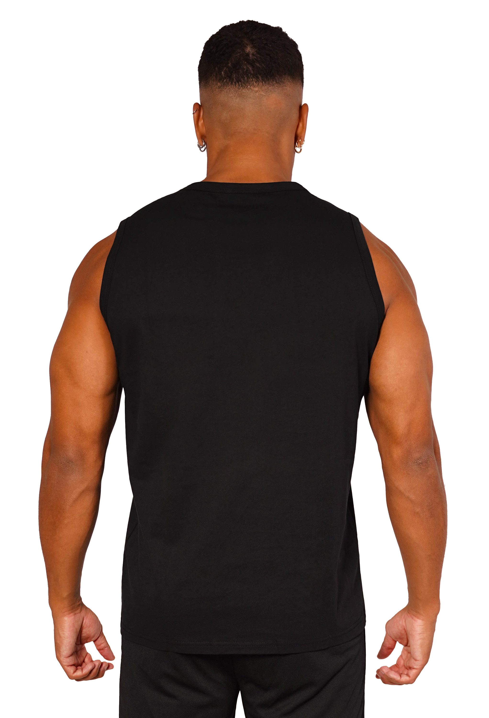Stark Soul® Tanktop Tank Top Herren, Ärmelloses Sommer Shirt, aus reiner Baumwolle Single Jersey