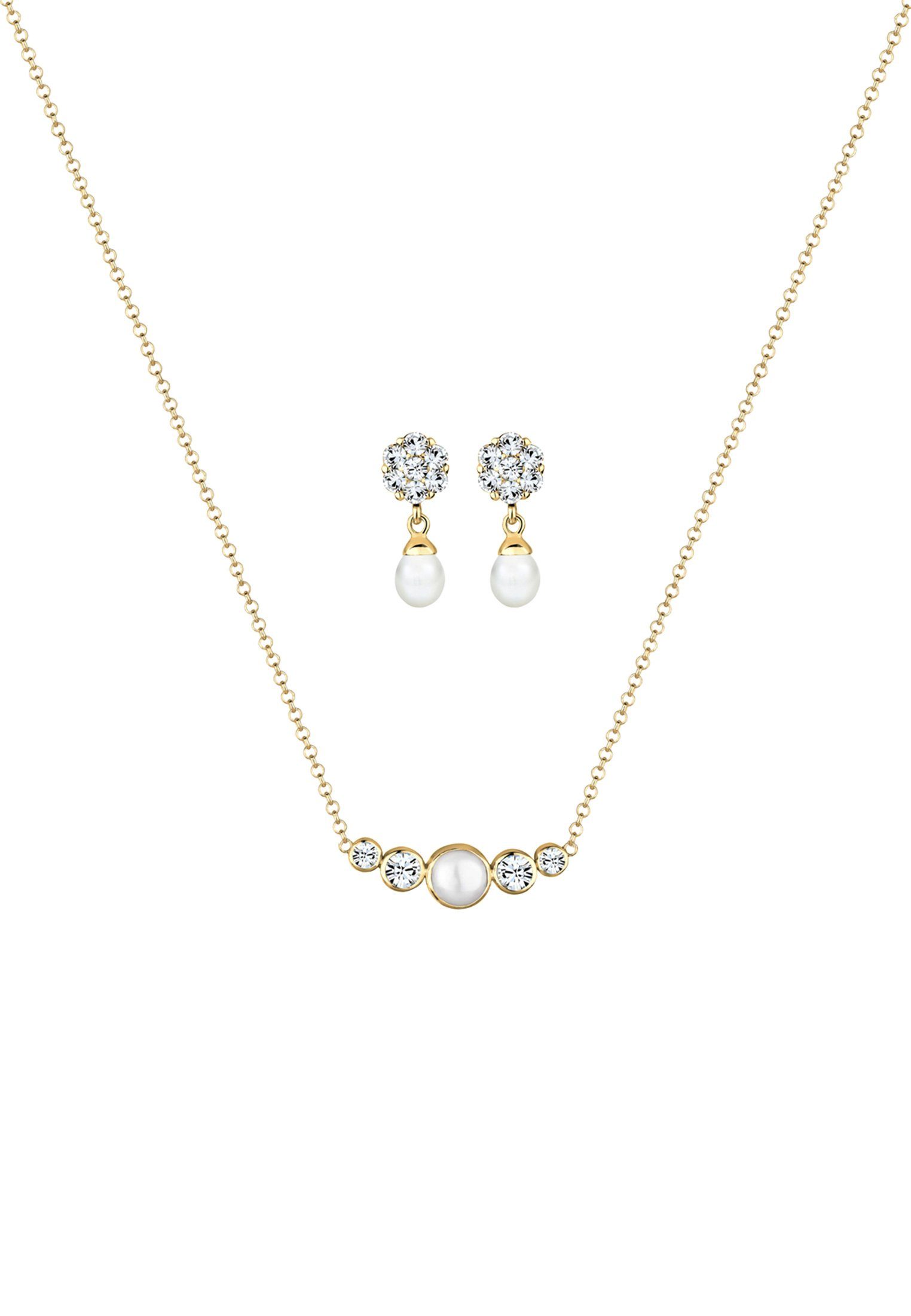 Elli Premium Schmuckset mit Perle und günstig online kaufen