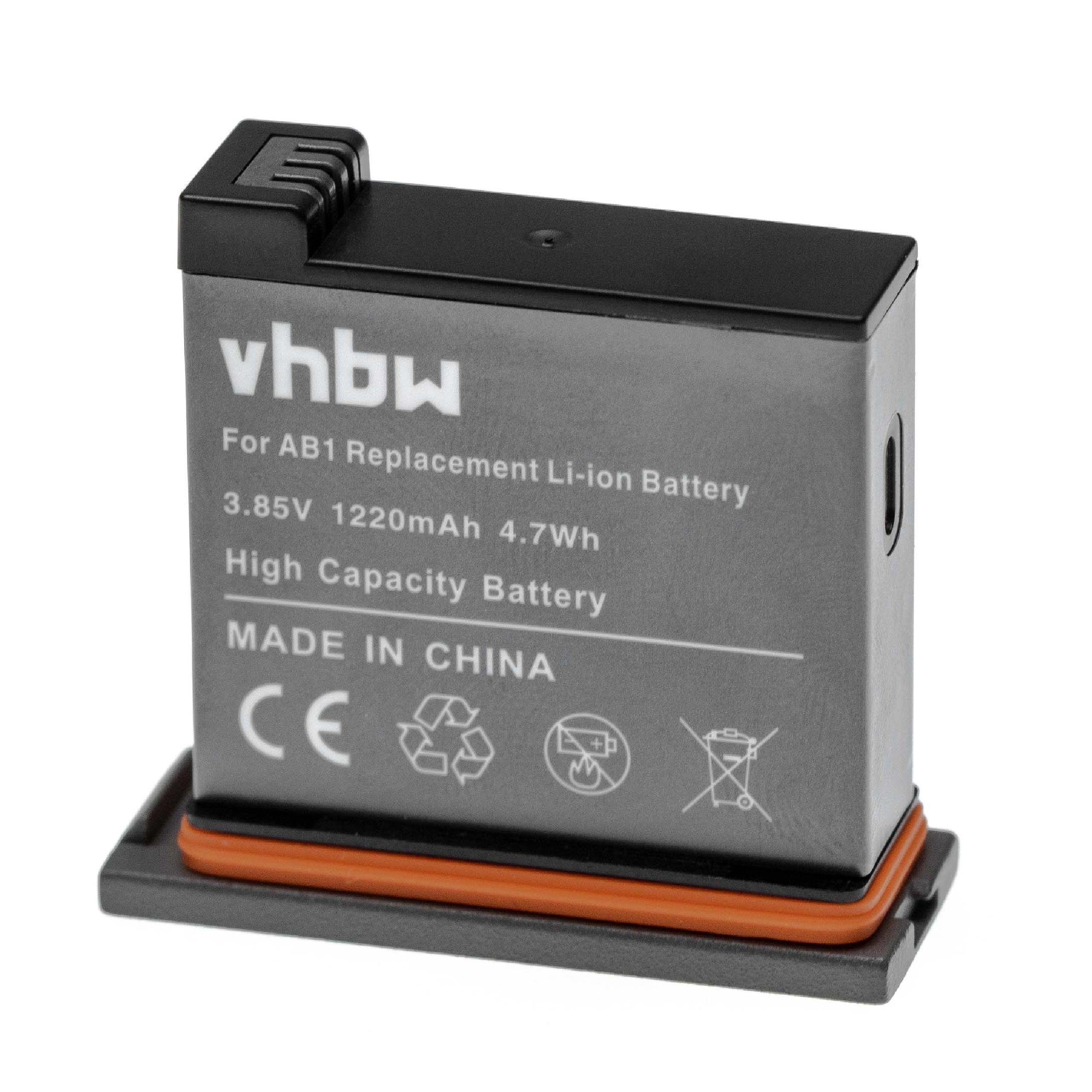 vhbw Ersatz Kamera-Akku DJI Li-Ion für V) für AB1 mAh 1220 (3,85