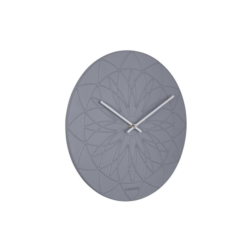 Karlsson Uhr Wanduhr Fairytale Dunkelgrau