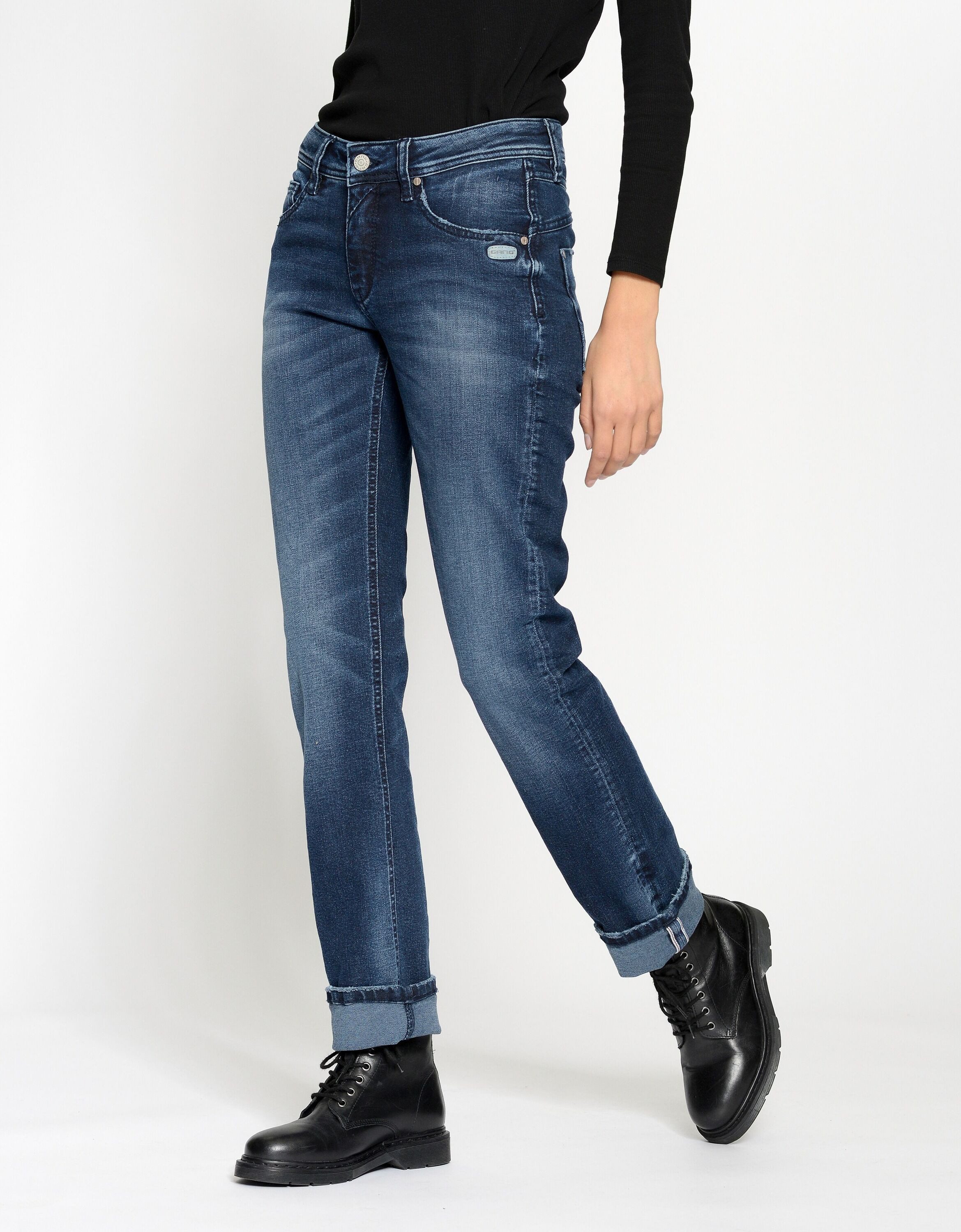 GANG Straight-Jeans 94AMELIE STRAIGHT im 5-Pocket-Style