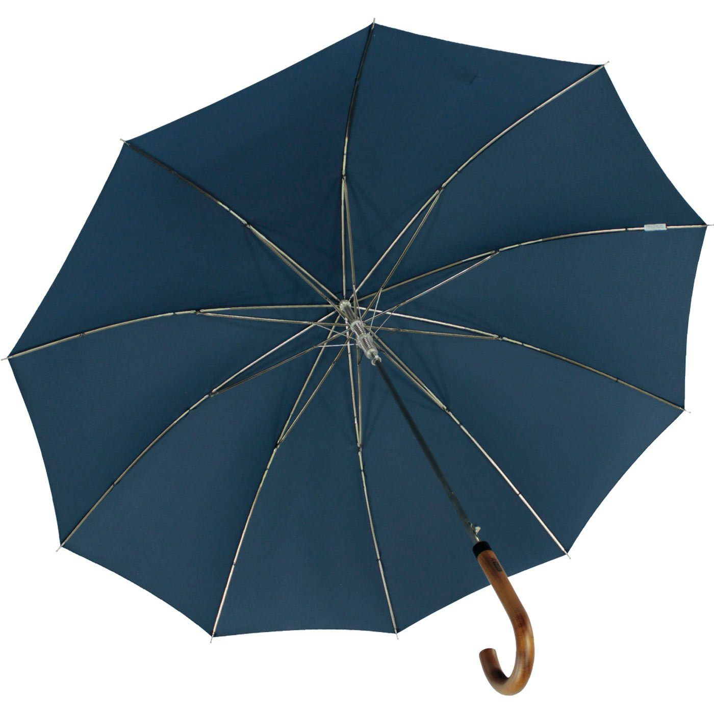 iX-brella Stockregenschirm High Quality mit Auf-Automatik und Stahlgestell, mit Echtholz-Rundhakengriff – Bild 5 von 5