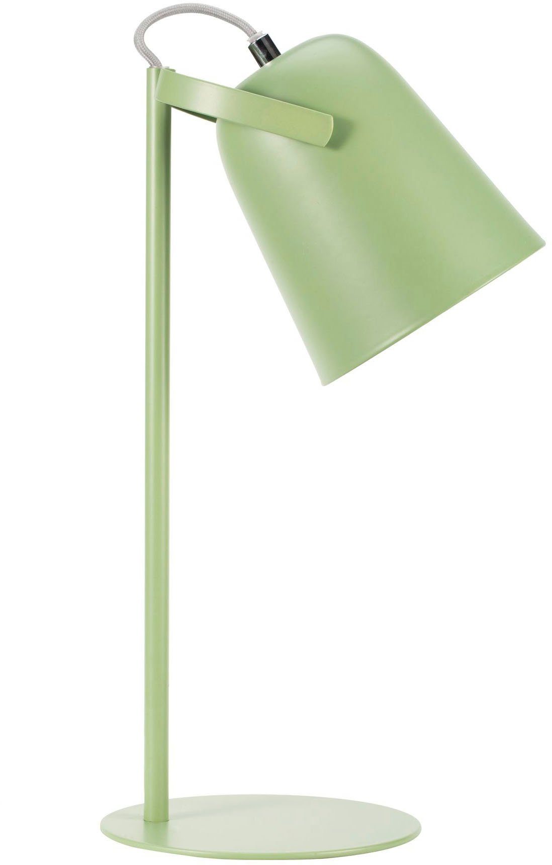 Schreibtischlampe Leuchtmittel, ohne E14, True Softgrün Pistachio, Pauleen Metall