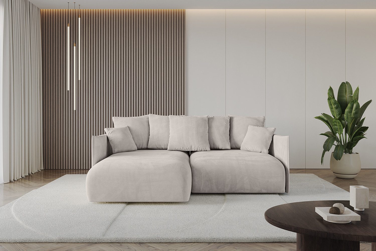 ALTDECOR Ecksofa ONESK-L, Couch mit Schlaffunktion, günstig online kaufen