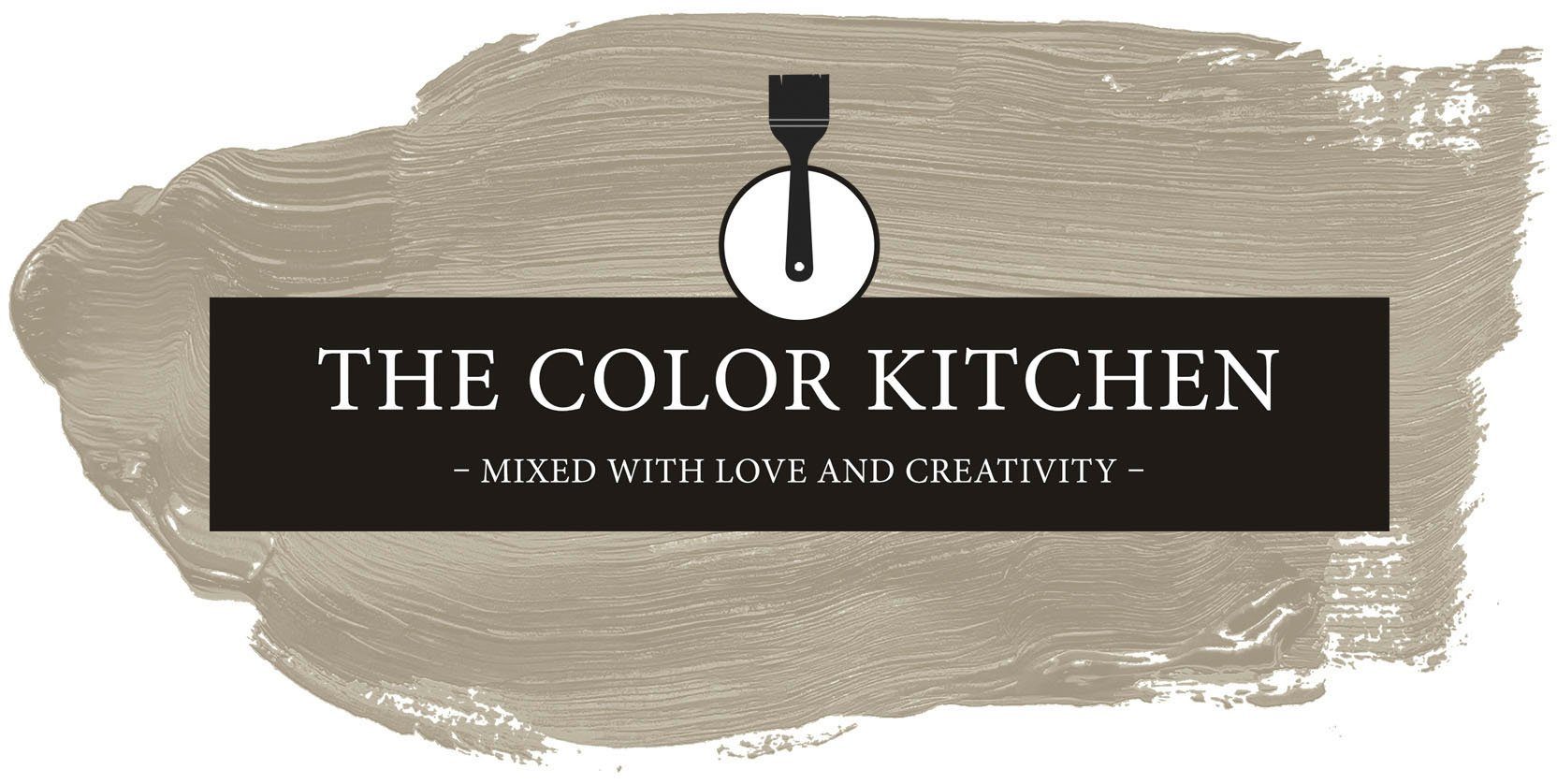 A.S. Création Wand- und Deckenfarbe Seidenmatt Innenfarbe THE COLOR KITCHEN, für Wohnzimmer Schlafzimmer Flur Küche, versch. Taupetöne