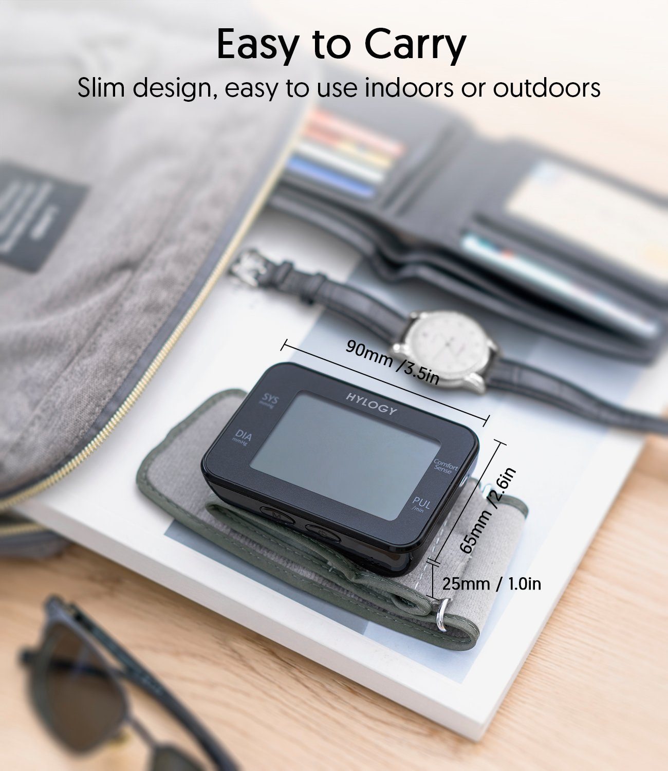 HYLOGY Handgelenk-Blutdruckmessgerät AS-55G