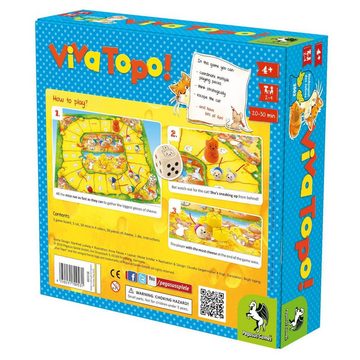 Pegasus Spiele Spiel, Familienspiel 66003E - Viva Topo English Edition GB, Familienspiel