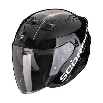 Scorpion Exo Motorradhelm Scorpion Exo 230 QR schwarz silber komfort jethelm leicht täglichen