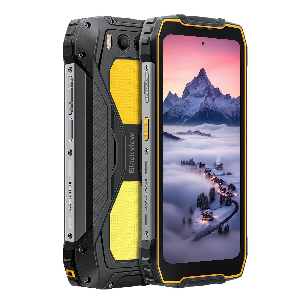 blackview BV7300 256GB 800LM Campinglicht Ohne Vertrag Outdoor Smartphone (6,67 Zoll, 50 MP Kamera, 15000mAh, 45W, 50MP, 32MP, 20MP, 6,67", NFC)