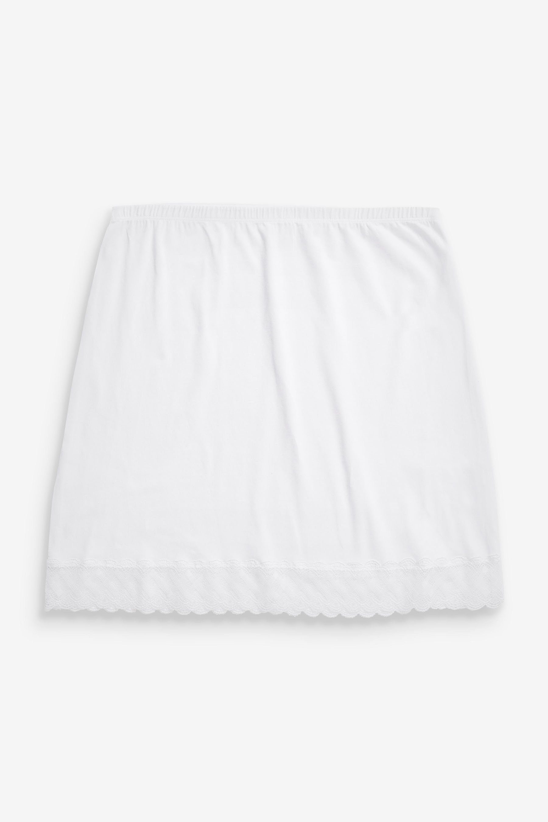 Next Unterrock Kurzer Unterrock aus Baumwolle, 2er-Pack (2-tlg)