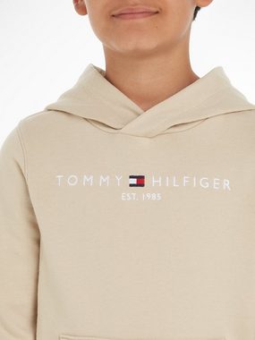 Tommy Hilfiger Kapuzensweatshirt U ESSENTIAL HOODIE mit Tommy Hilfger Markenlabel