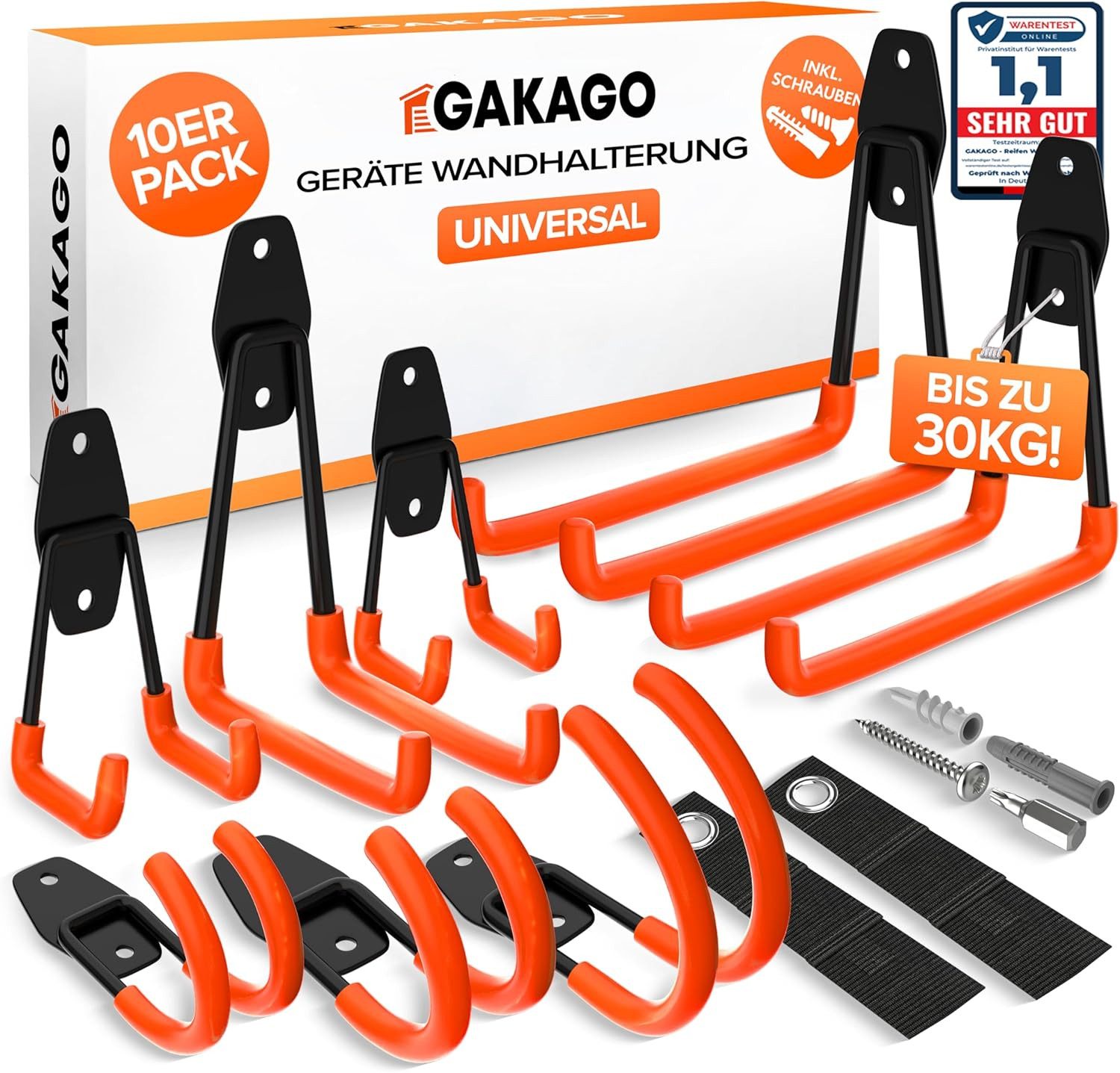 Gakago Werkzeughalter Gerätehalter Wandhalterung