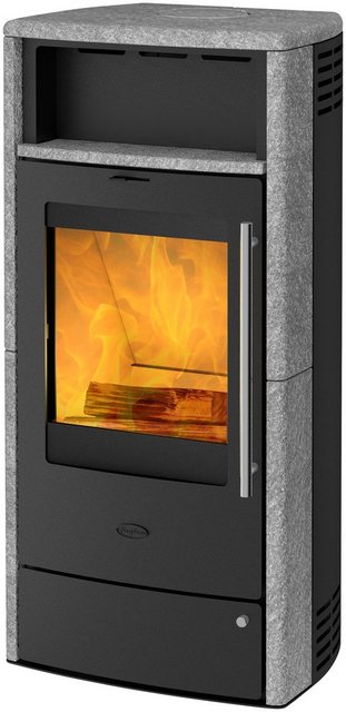 Fireplace Dauerbrand Kaminofen Torino Speckstein mit Automatik EEK: A+