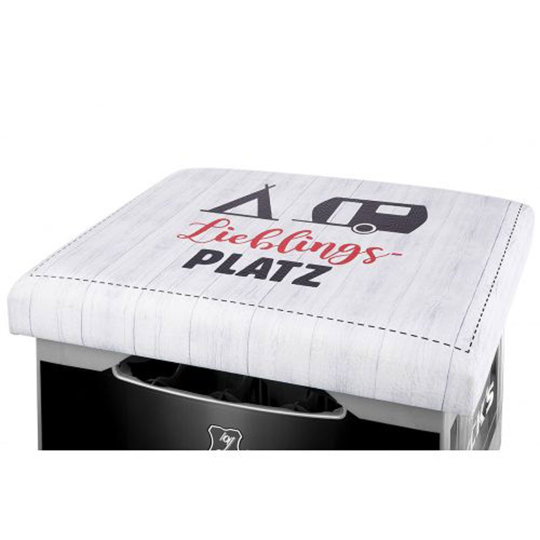 GILDE Sitzkissen Gilde Sitzpolster für Getränkekiste Lieblingsplatz