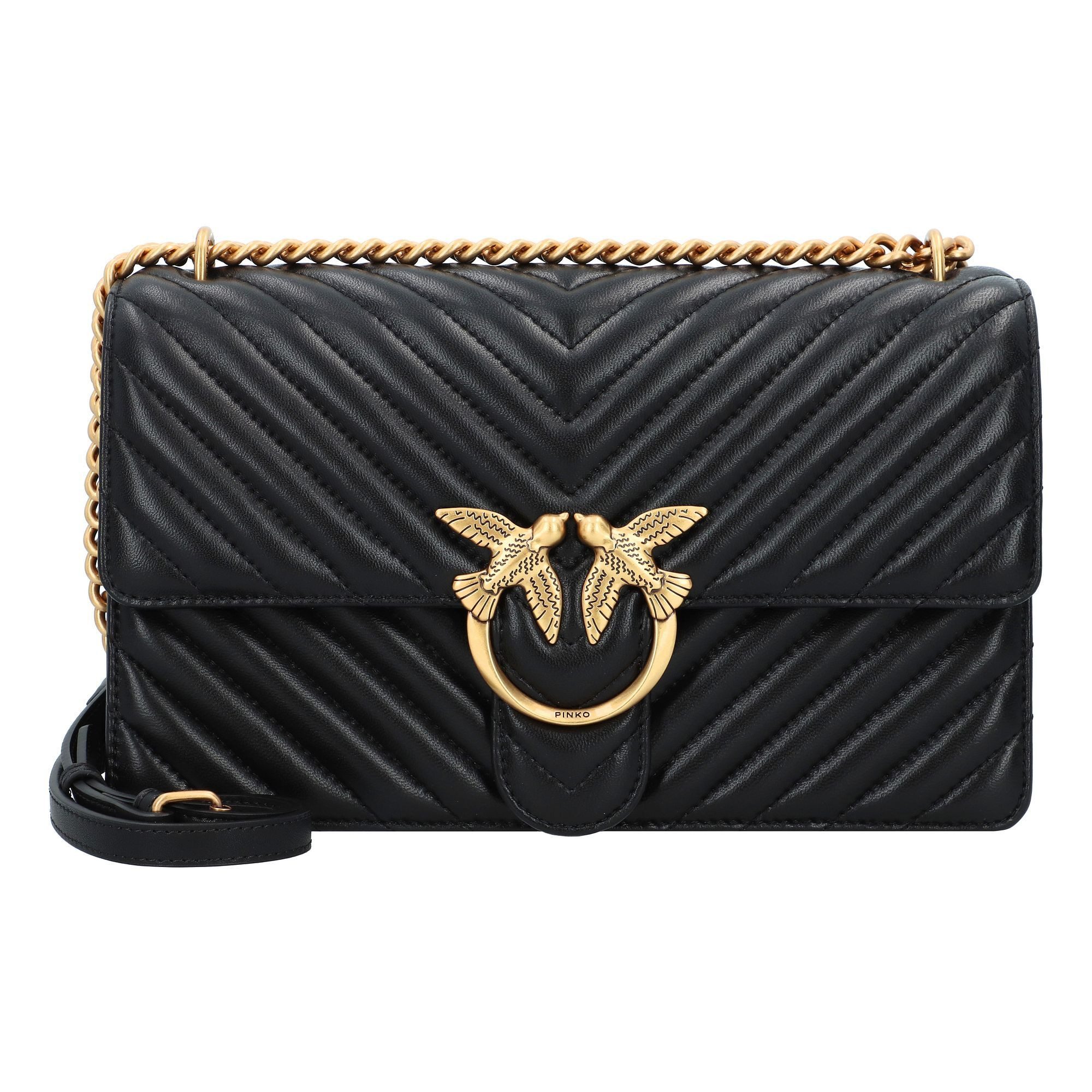 PINKO Umhängetasche Love One, Leder