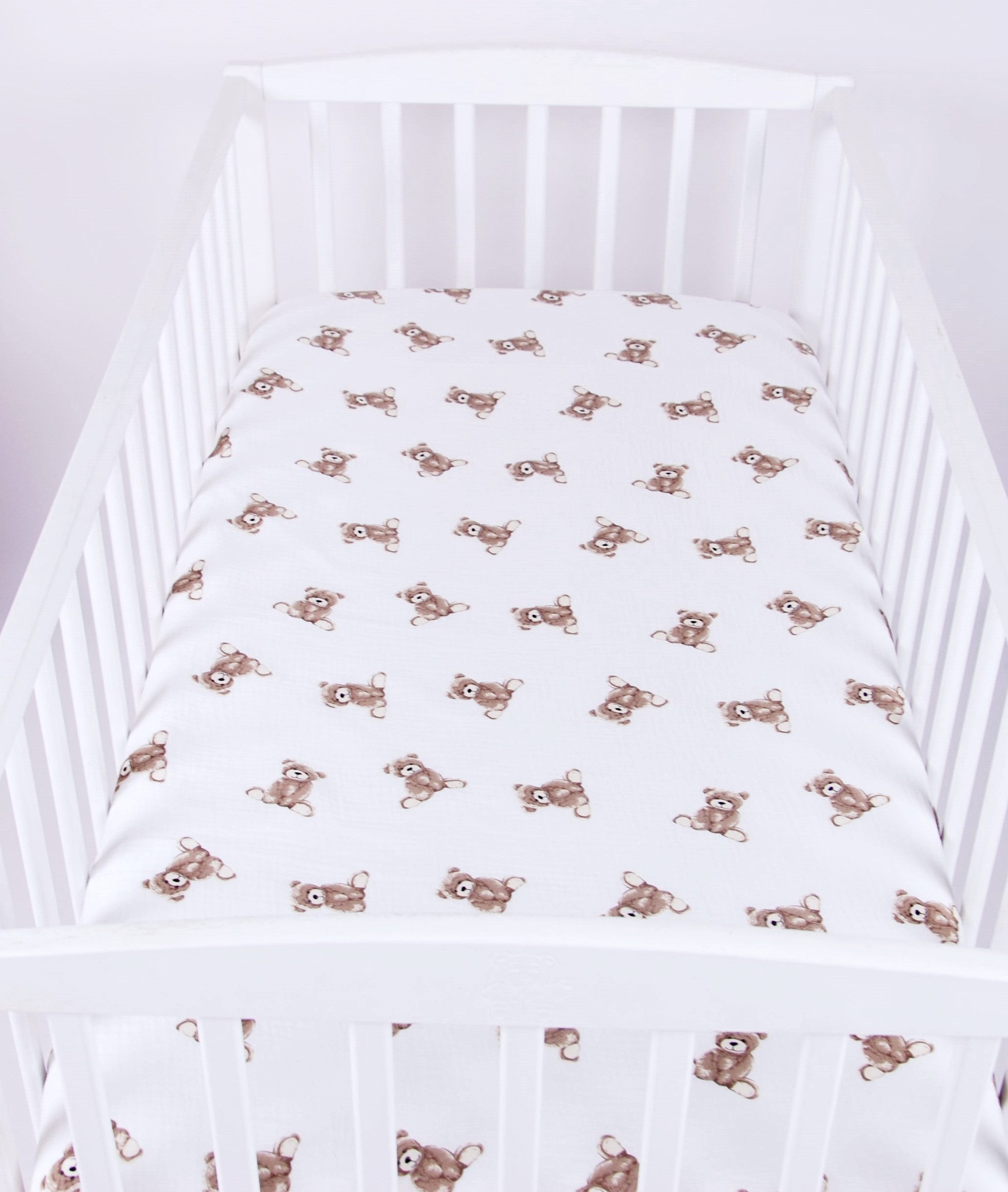 BabyLux Spannbettlaken BabyLux Spannbettlaken Musselin 60x120 70x140 Baby-& Kinderbett, Bär 60x120