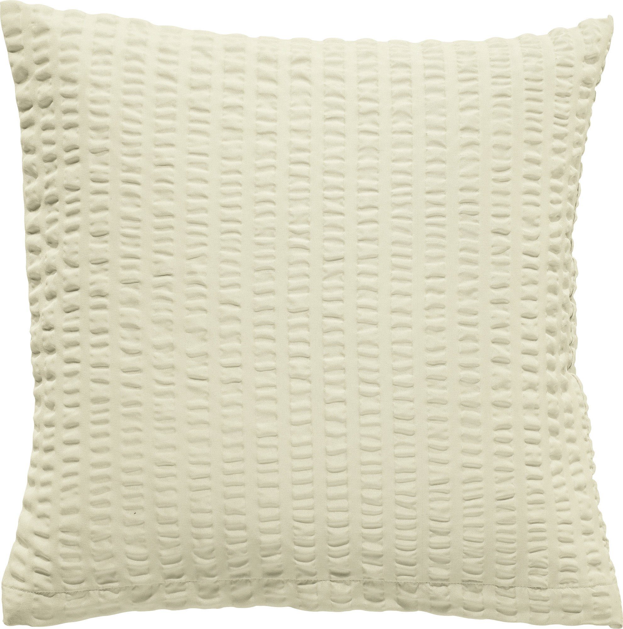 REDBEST Kissenbezug Kuschelkissenbezug "Detroit", Microfaser-Seersucker Uni