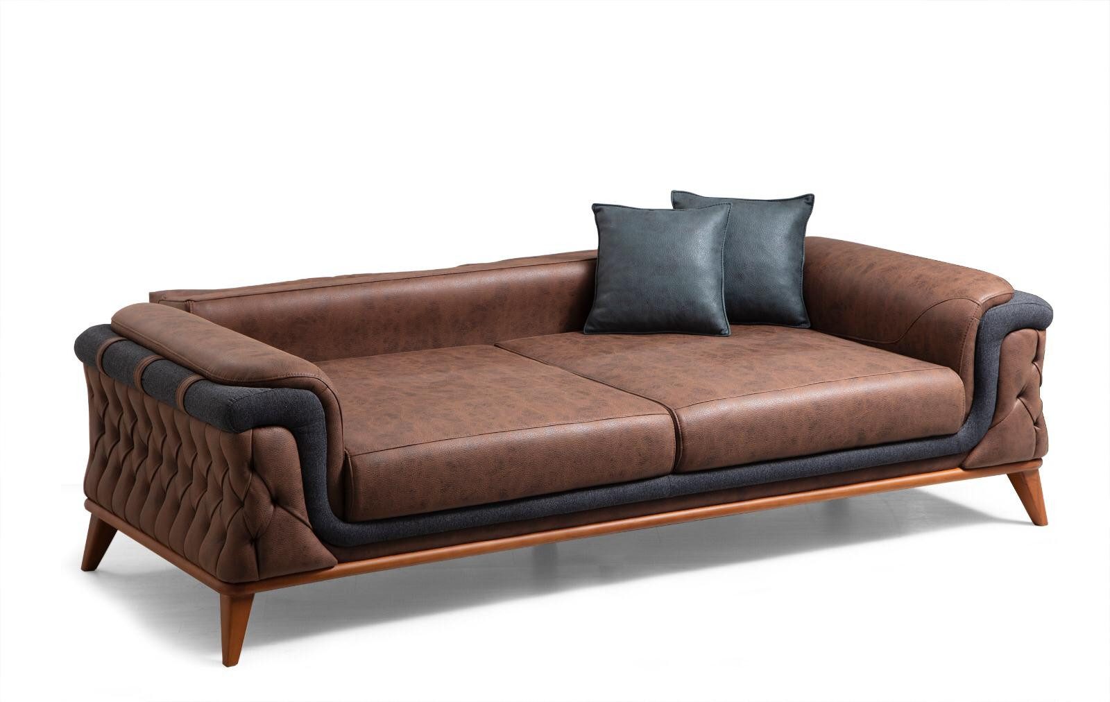 Nobelaa Sofa Sitzgruppe/Sofa Set - Wohnzimmergarnitur "Mayflower" 3+3+1+1