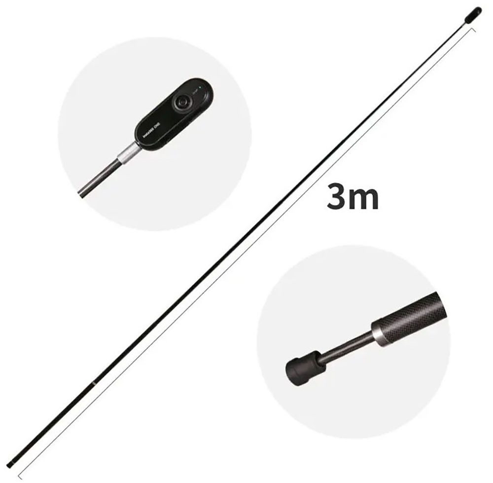 Insta360 erweiterter Selfie Stick 300cm Handstativ