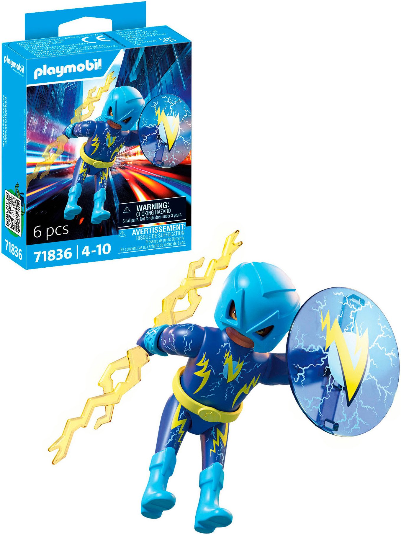 Playmobil® Blitz-Held (71836), Heroes Konstruktions-Spielset, (6 St) günstig online kaufen