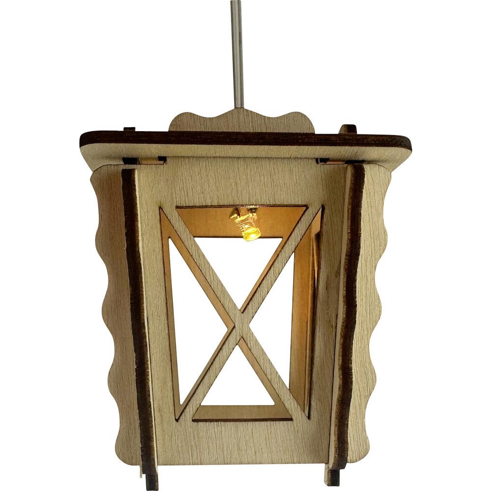 Kahlert Licht Krippen-Zubehör Kahlert Licht 29106 Stehlaterne mit Beleuchtung, mit Schalter