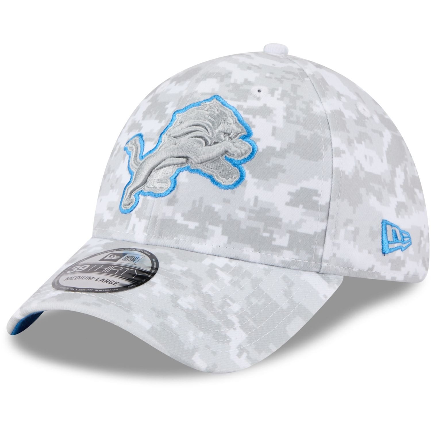 Flex Cap 39Thirty Salute to Service Detroit Lions