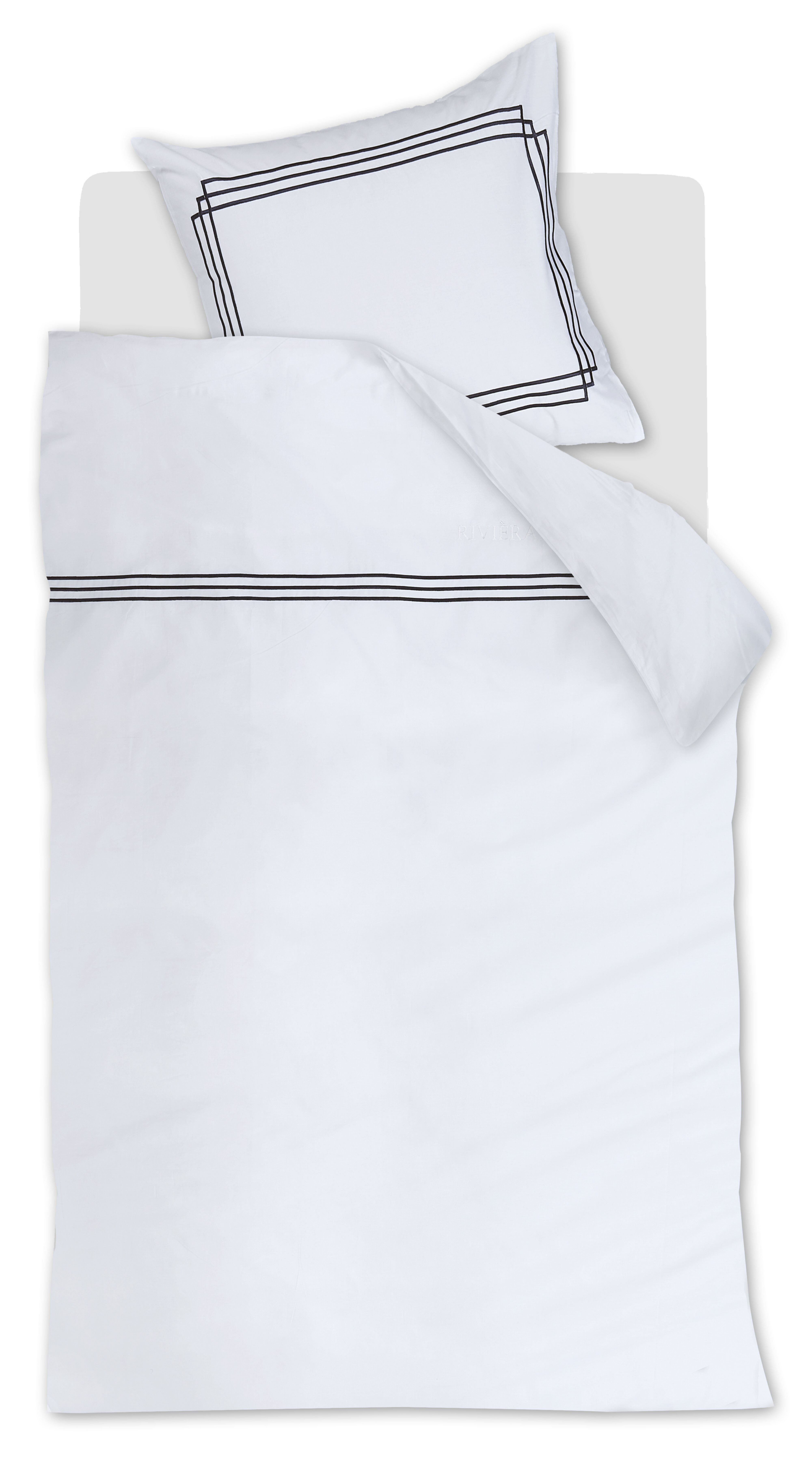 Rivièra Maison Bettwäsche Rivièra Maison Bettwäsche Set, Bettwäsche Set Leandro, 2 teilig