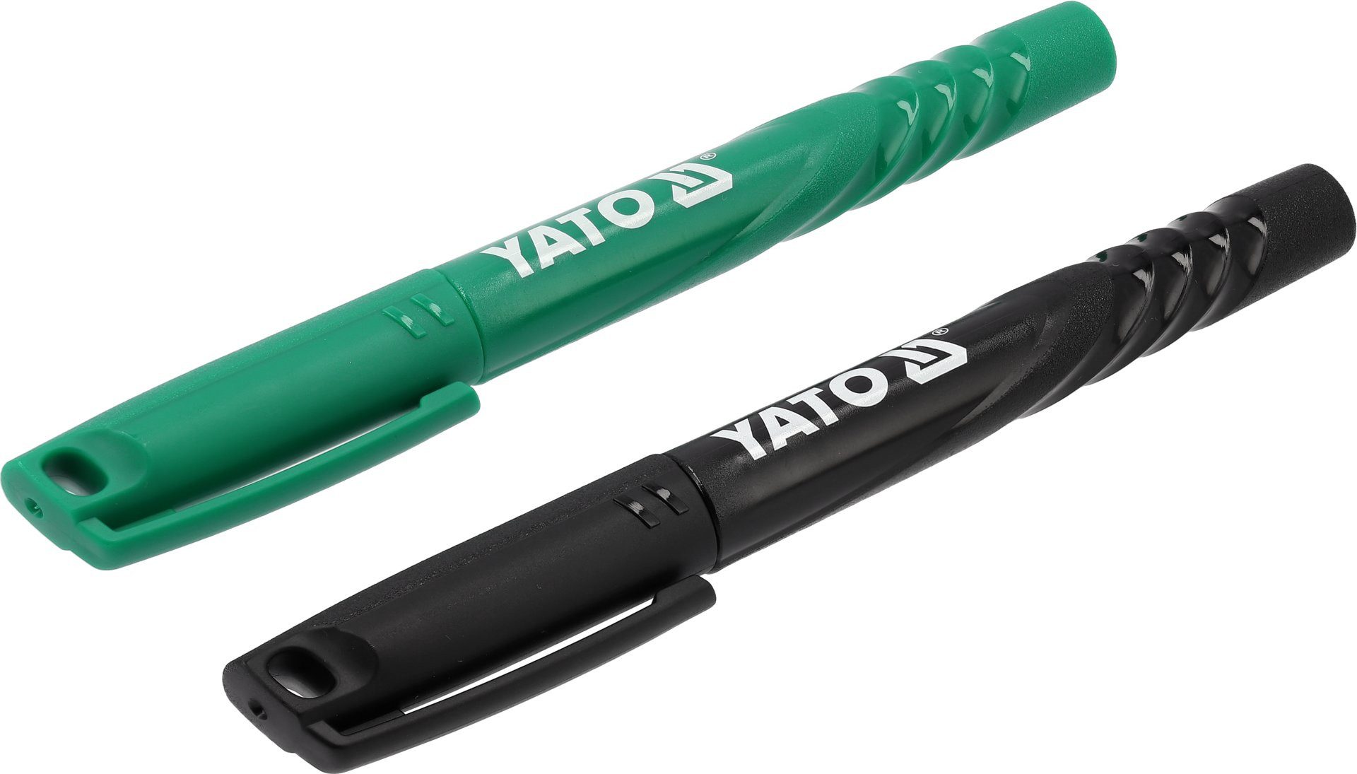 Permanentmarker Technische Marker Set, 2 Stück – Schwarz & Grün