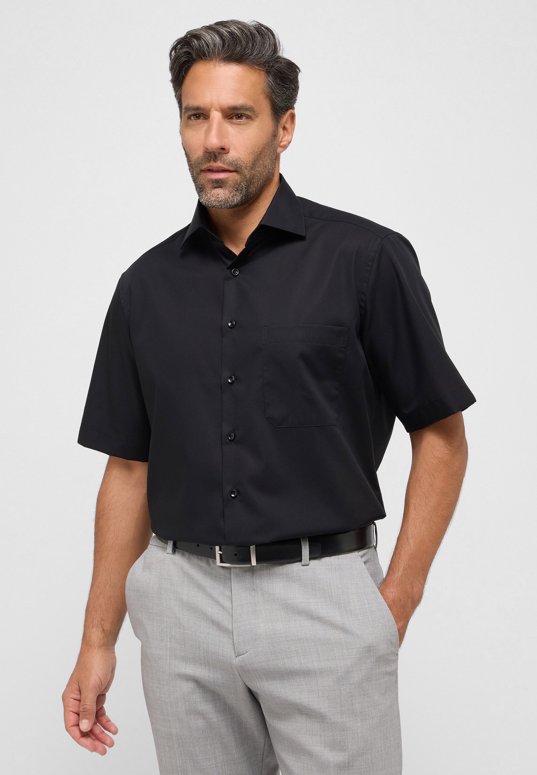 Eterna Kurzarmhemd COMFORT FIT NON IRON günstig online kaufen