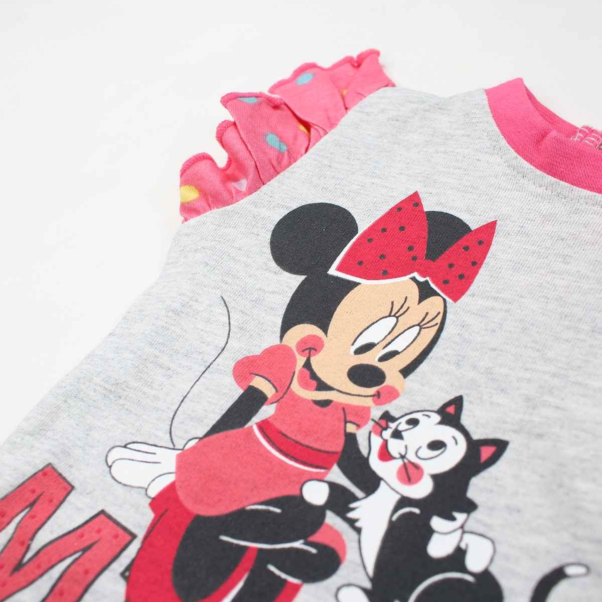 Disney Sommerkleid Disney Minnie Maus Baby 2 tlg Mädchen Set Kleid plus Leggings Gr. 62 bis 86