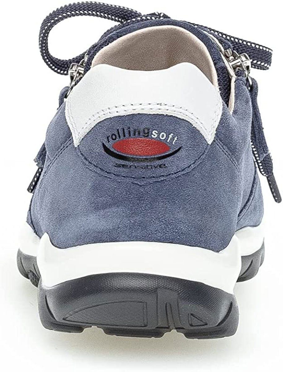 Gabor Comfort Sneaker jeans/weiss